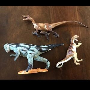 Vintage The Carnegie Safari Ltd. Dinosaur Figures